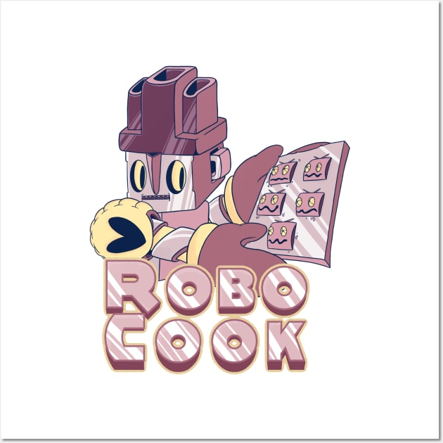 Robo Cook Wall Art by Hojyn